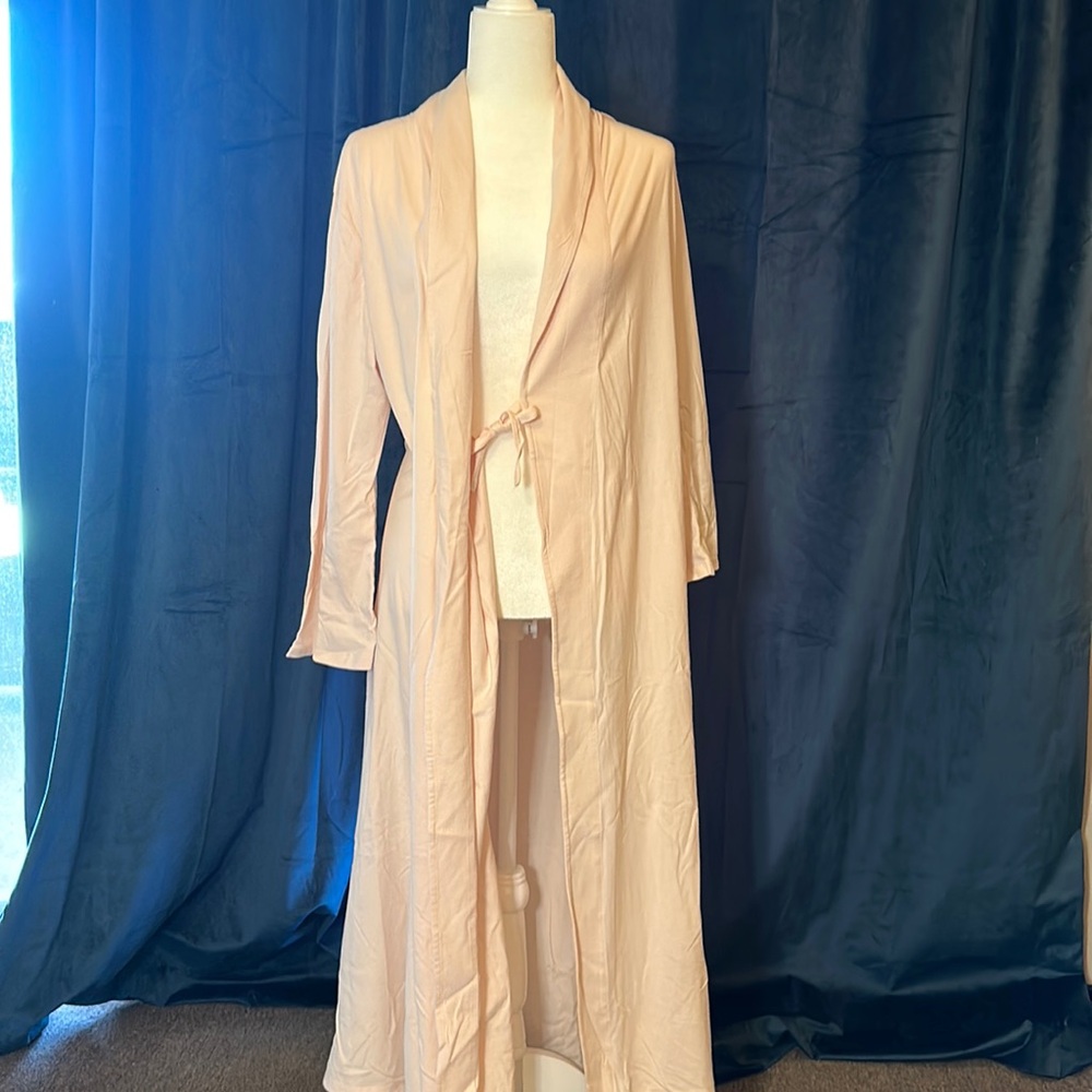 Coyuchi Women's Light Pink Robe